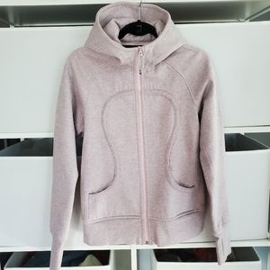 ✖SOLD✖ Authentic Lululemon baby pink Scuba hoodie